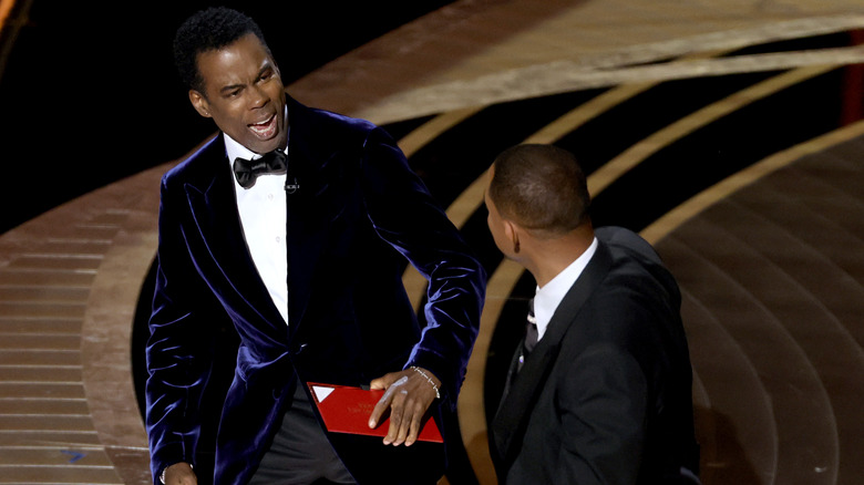 Will Smith et Chris Rock aux Oscars 2022