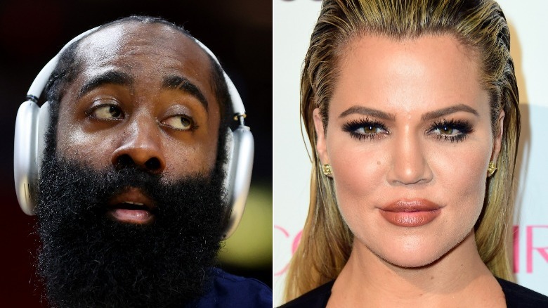 Casque James Harden, Khloé Kardashian