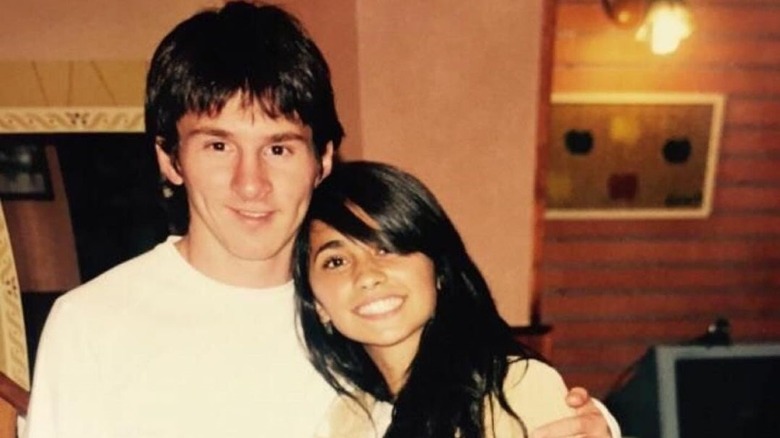 Antonela Roccuzzo et Lionel Messi sur Instagram