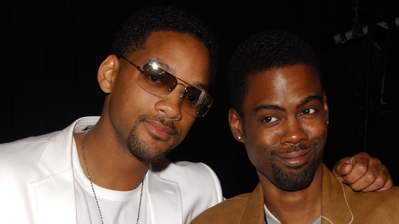 Will Smith et Chris Rock posent