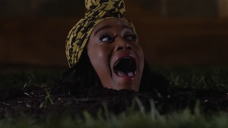 Keke Palmer est enterré vivant à Scream Queens