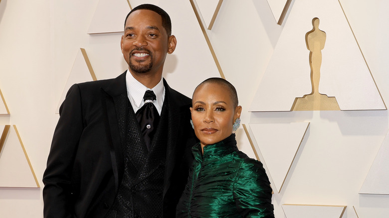 Pose de Will Smith Jada Pinkett Smith