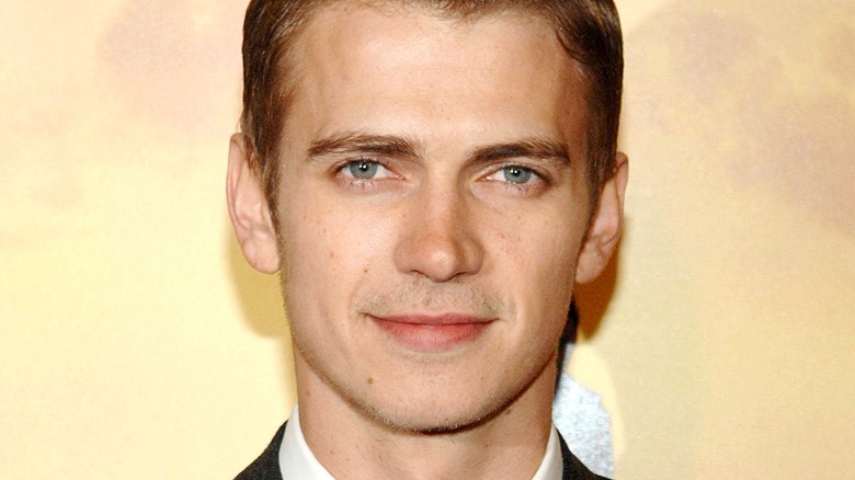 Hayden Christensen posant