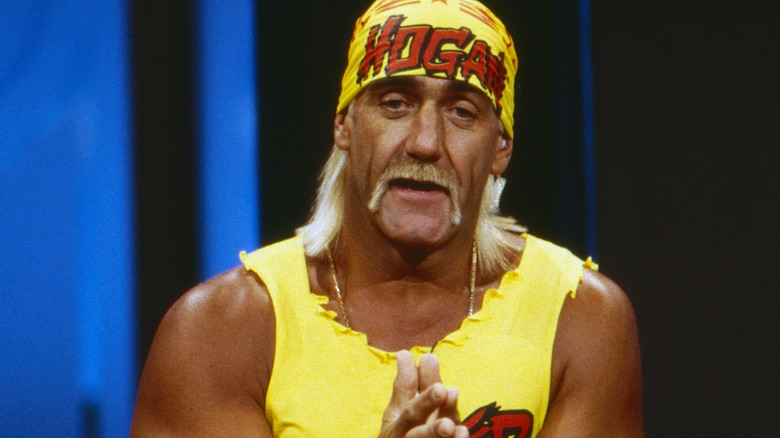 Hulk Hogan parlant 