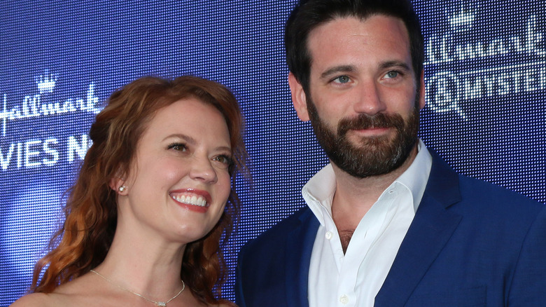 Patti Murin et Colin Donnell à l'événement Hallmark