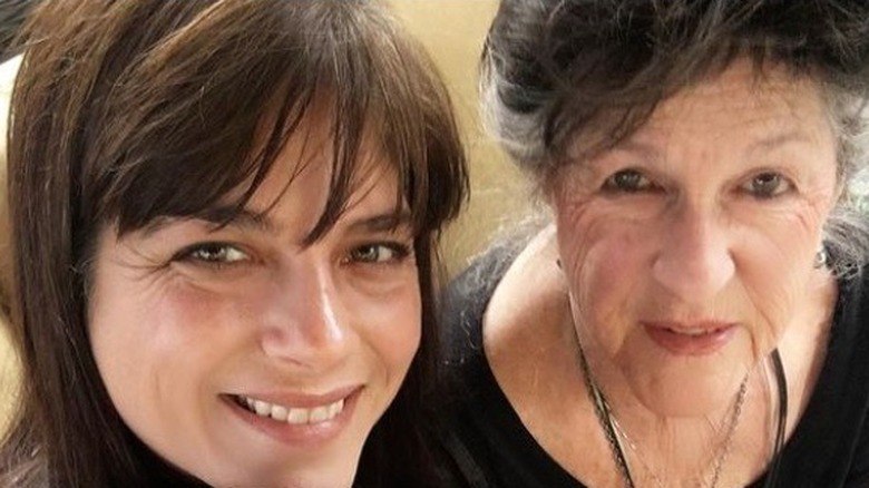 Selma Blair avec sa mère, Molly