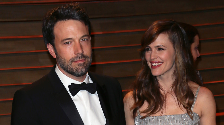 Ben Affleck et Jennifer Garner souriant 