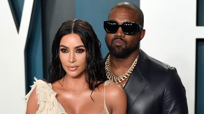 Tapis rouge de Kim Kardashian et Kanye West