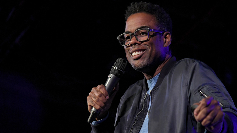 Chris Rock souriant