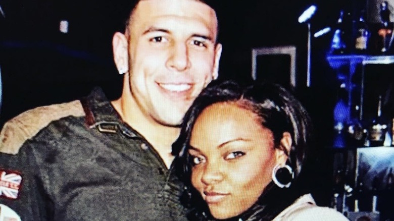 Aaron Hernandez et Shayanna Jenkins-Hernandez