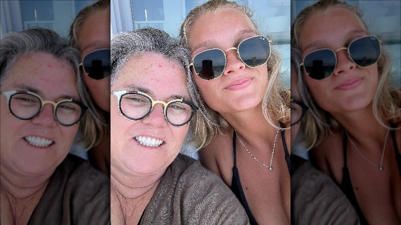 Selfie de Rosie O'Donnell et sa fille