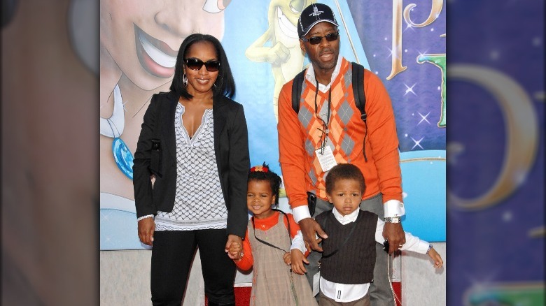 Angela Bassett, Courtney B. Vance et leurs enfants à l'avant-première de 