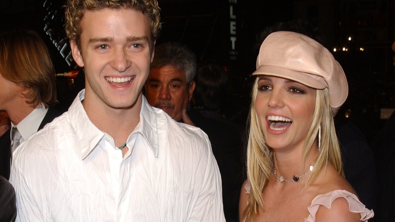 Justin TImberlake et Britney Spears en 2002.