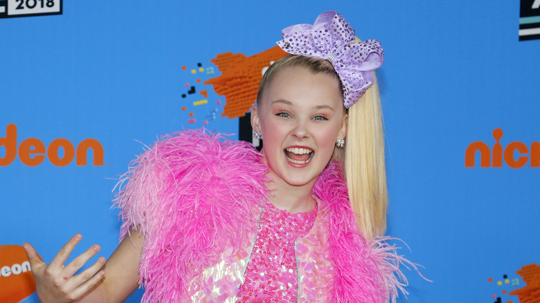 jojo siwa fourrure rose