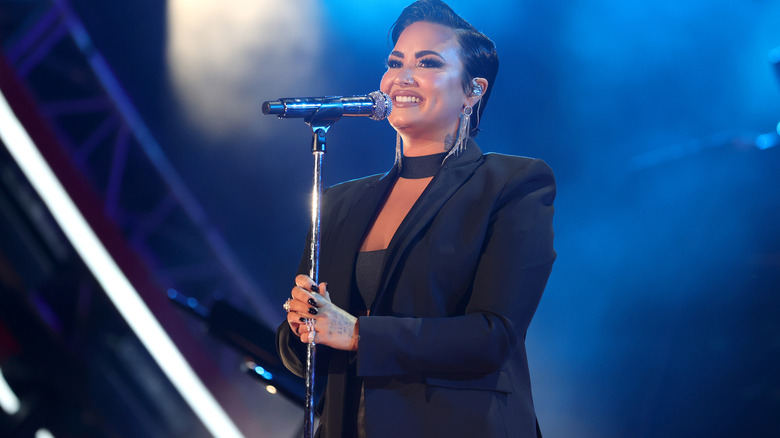 Demi Lovato sur scène 