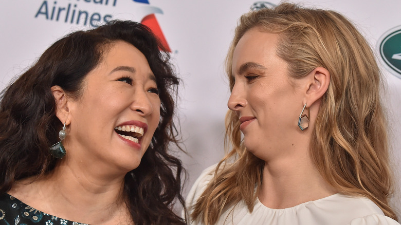 Sandra Oh et Jodie Comer