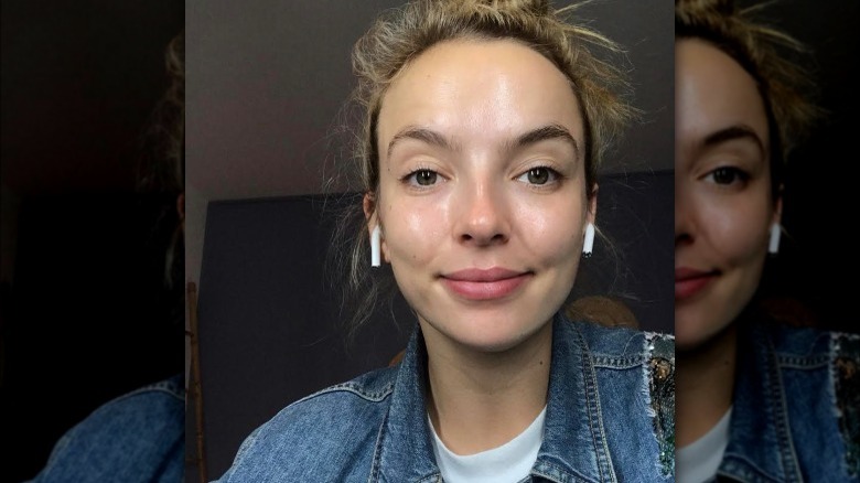 Jodie Comer dans un selfie de 2020