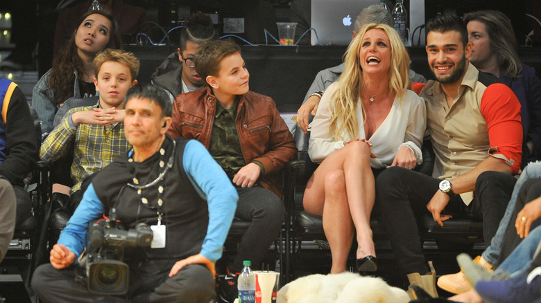 Britney Spears et ses fils Sean Preston et Jayden Federline