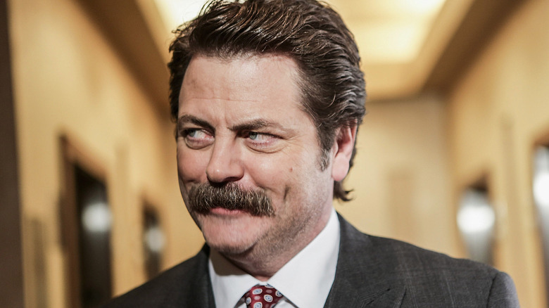 Nick Offerman, la moustache de Ron Swanson