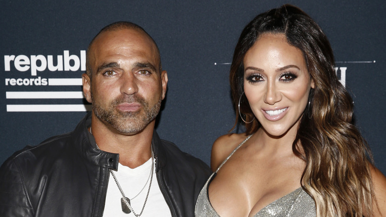 Joe et Melissa Gorga posent côte à côte