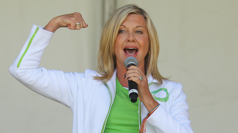 Olivia Newton-John sur scène en Australie en 2013