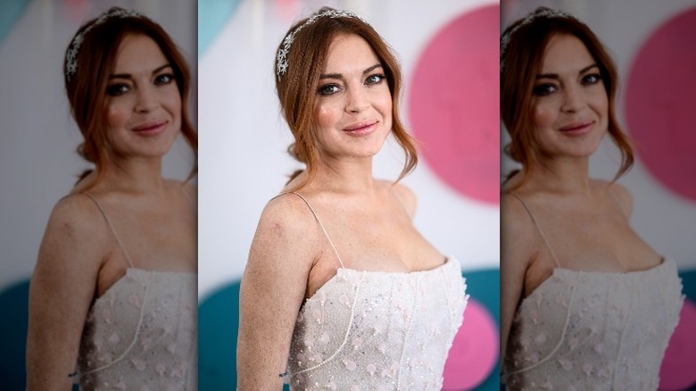 Lindsay Lohan sur le tapis rouge