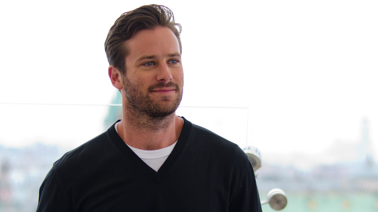 Poils du visage d'Armie Hammer