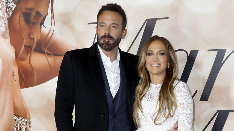 Ben Affleck et Jennifer Lopez assistent à une première de "Marry Me" 2022