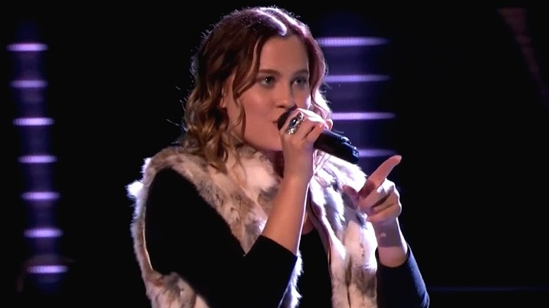 Natasha Bure sur The Voice