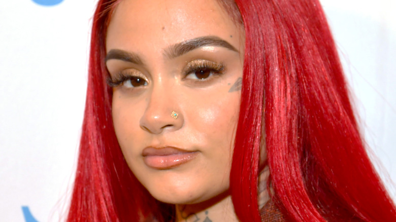 Kehlani aux cheveux roux