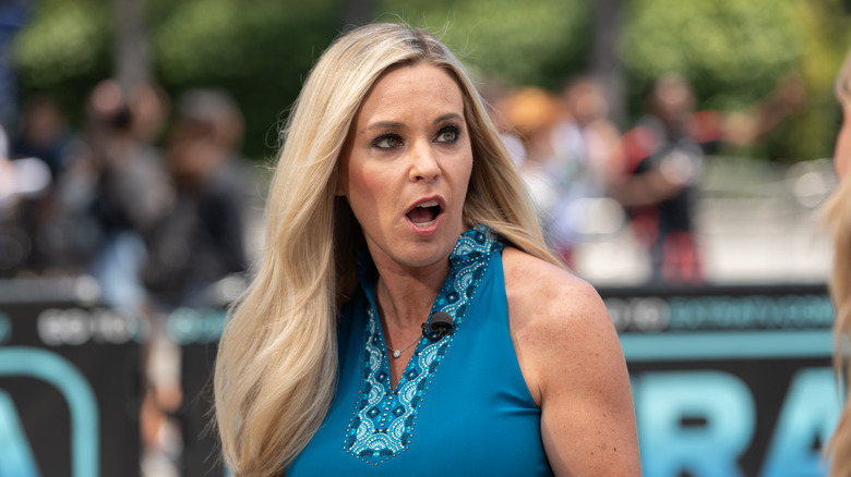 Kate Gosselin bouche ouverte