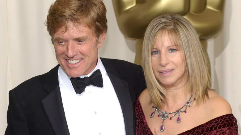 Robert Redford et Barbra Streisand aux Oscars