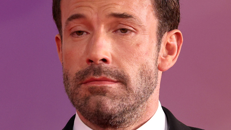 Ben Affleck posant à l'événement