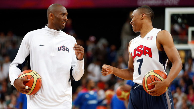 Kobe Bryant et Russel Westbrook