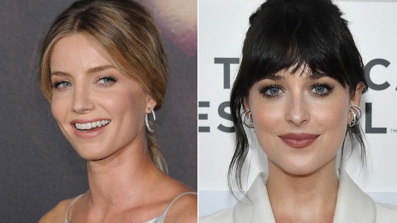 Annabelle Wallis et Dakota Johnson côte à côte