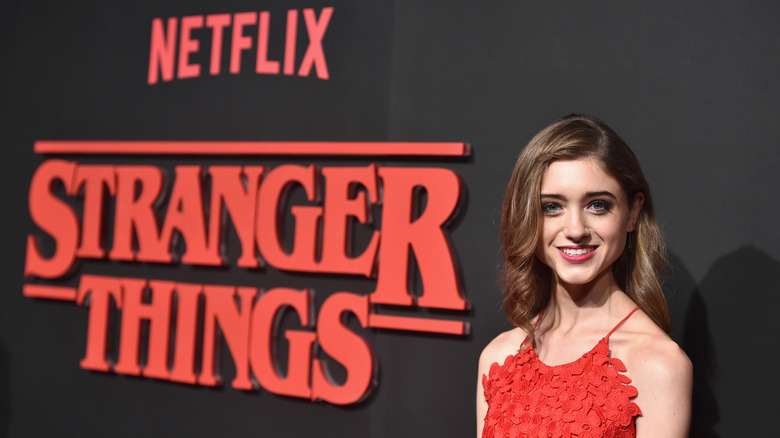 Natalia Dyer à la première de Stranger Things en 2016