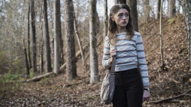 Natalia Dyer dans le rôle de Nancy Wheeler dans Stranger Things