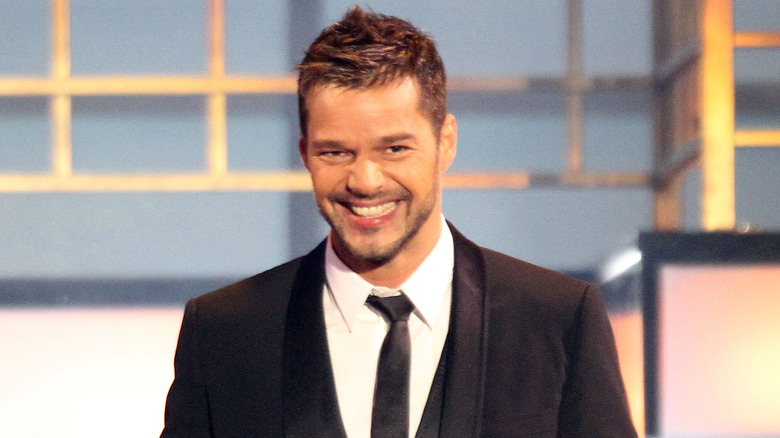 Ricky Martin souriant