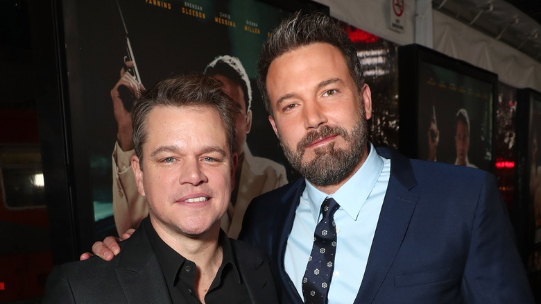 Matt Damon et Ben Affleck souriant