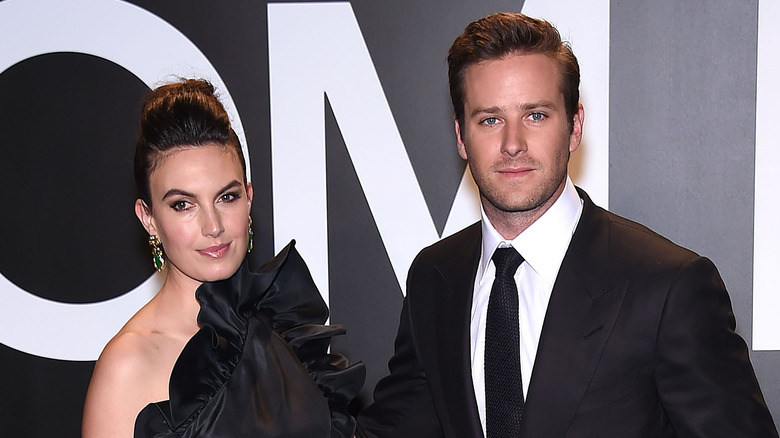 Elizabeth Chambers, Armie Hammer posant