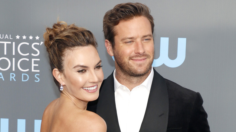 Elizabeth Chambers, Armie Hammer posant