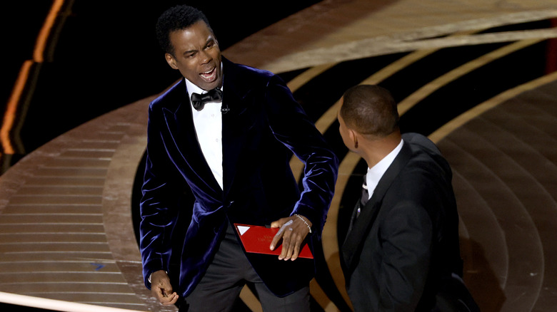 Will Smith gifle Chris Rock