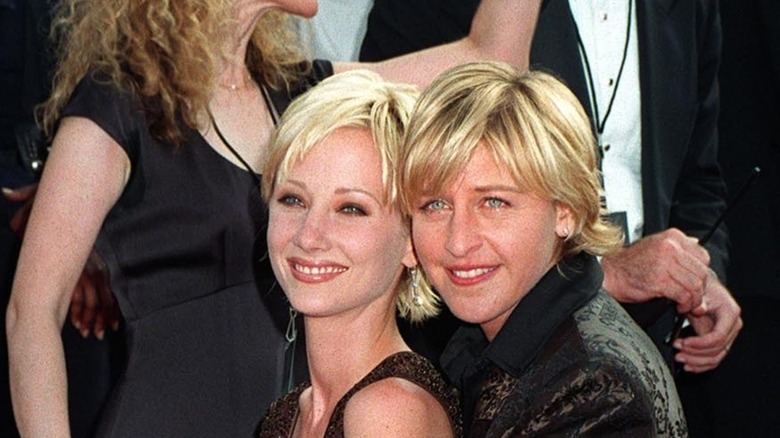 Anne Heche et Ellen DeGeneres à l'événement