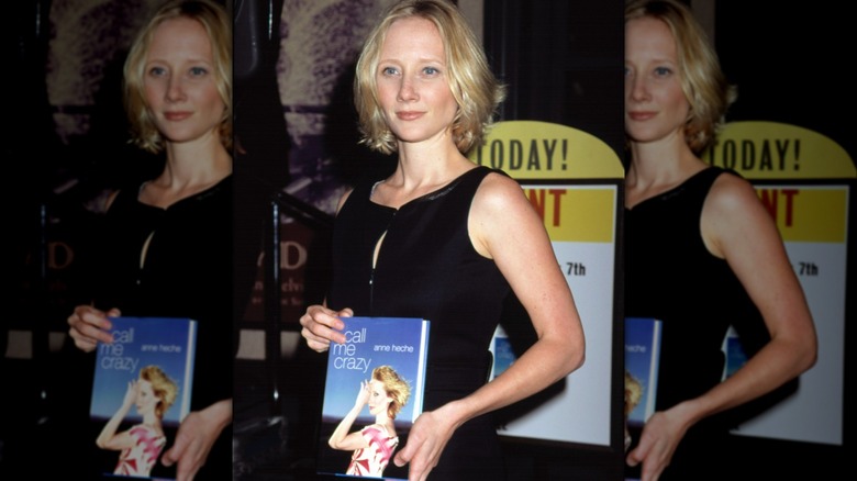 Anne Heche avec son livre