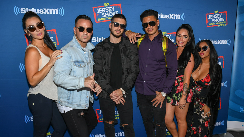 Casting de Jersey Shore aux studios SiriusXM