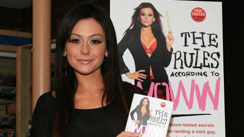 Jenni 'JWoww' Farley avec son livre