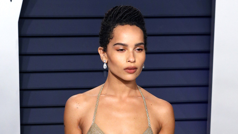 Zoë Kravitz sur le tapis rouge