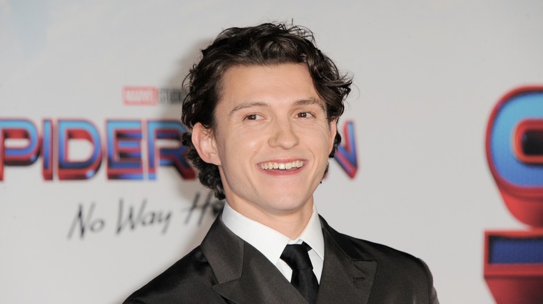 Tom Holland souriant