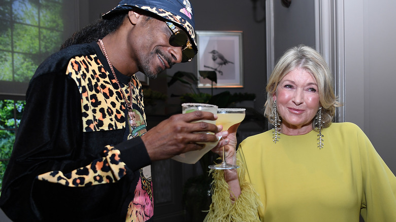 Snoop Dogg et Martha Stewart traînent