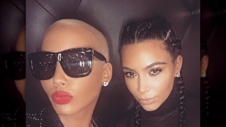 Kim Kardashian et Amber Rose